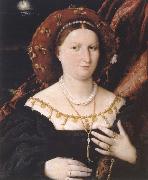 Portrat of the Lucina Brembati, Lorenzo Lotto